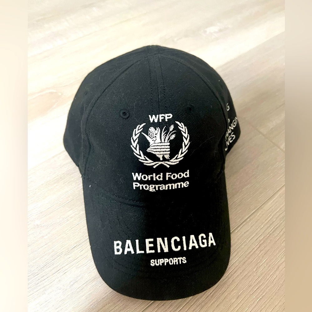 Balenciaga black cap